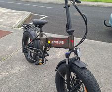 ebike.  Folding. Just out of box  put toghter