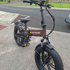 ebike.  Folding. Just out of box  put toghter