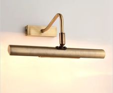 antique brass wall light
