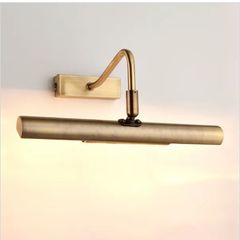antique brass wall light