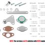 Valve EGR COOLER Aluminum Gasket repair Kits For BMW 525d 530d  N57, M57, B57 N57S Diesel Engines Image 2