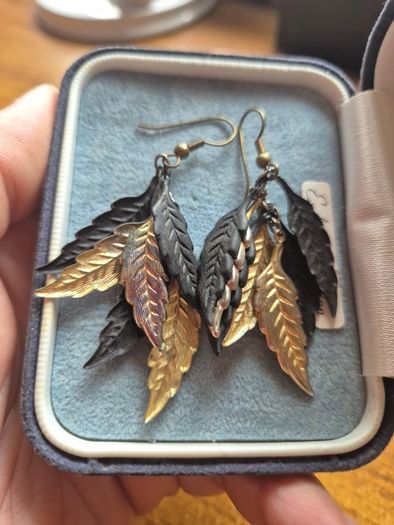 Vintage Light Multileaf Earrings