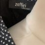 dress black print with back detail size 12 Image 6