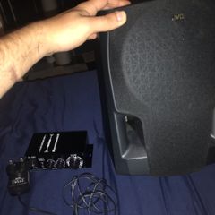 speaker and amplifire