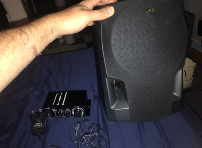 speaker and amplifire