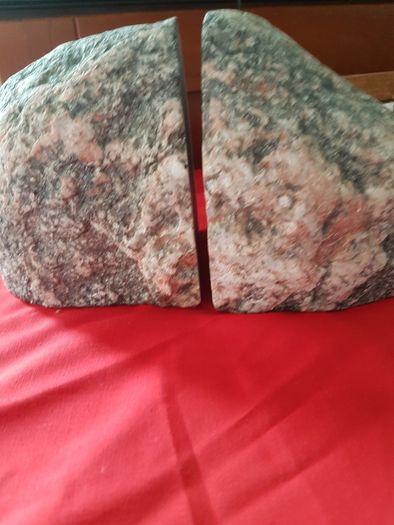 Sculpted Irish Granite Bookends