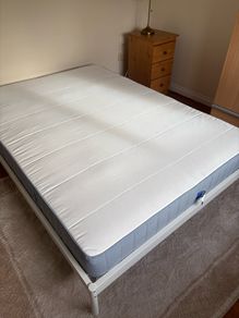 Bed Frame and Mattress Standard Double Size
