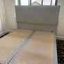 super king grey bed frame Image 2
