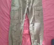 Danish Khaki Cargo Trousers