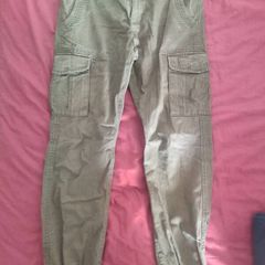 Danish Khaki Cargo Trousers