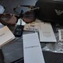 NEW, Emporio Armani Shiny Brown Havana Cat Eye Sunglasses Image 3