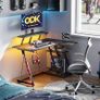 Gaming Desk with led lights Image 6
