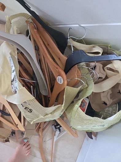 hangers wooden
