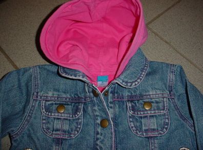 Age 3/4 Years - A Beautiful Girls 2 Piece Denim Jacket from Adams Kids - Read Carefully