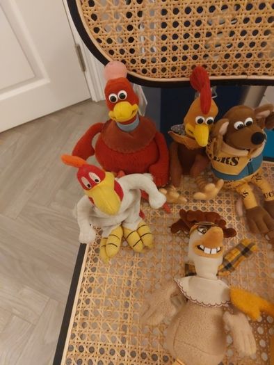 Original Chicken Run characters from 1999