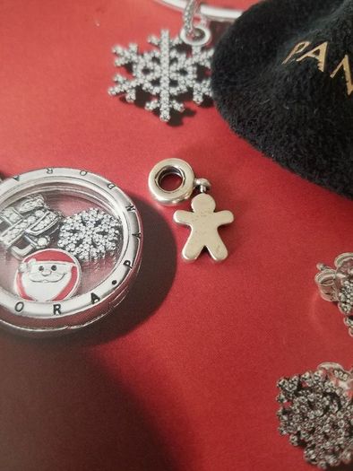 Pandora Charm Gingerbread Man BNIB