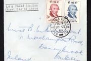 1959 Ireland Bicentenary of the Foundation of the Guinness Brewery in Dublin Commemorative Stamp First Day Cover (FDC) with Baile Atha Cliath (Dublin) steele cancel