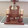 Vintage Wooden Condiment Set Image 2