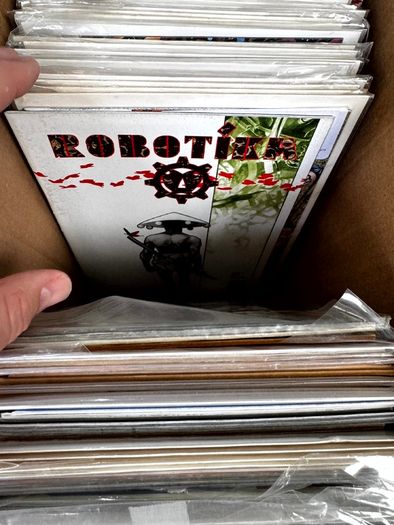 Indie Long Comic Box w 250 Comics for Sale