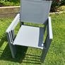 Aluminium Garden Chairs Image 5