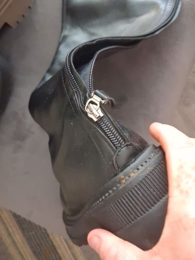 2 pairs boots size 40 and size 5