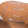 butchers pig silhouette sign Image 2