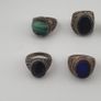 15 Vintage Rings Mixed Lot  Antique Brass Collectible Jewelry Image 6