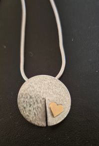Silver & Gold Pendant