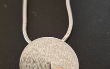 Silver &amp; Gold Pendant