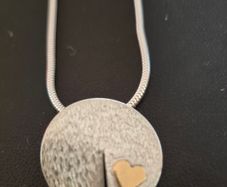 Silver & Gold Pendant