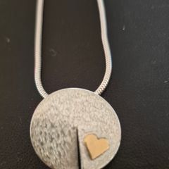 Silver & Gold Pendant