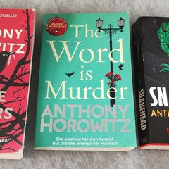 3 Anthony Horowitz Books