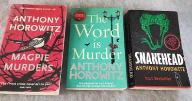 3 Anthony Horowitz Books