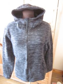 Bench Women's Fitted Zip Hoodie  Grey