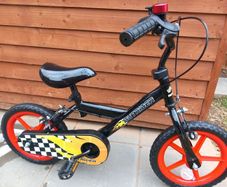 Kids outrider bike size 14 inch wheels