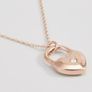 Michael Kors Gold Heart Pendant Necklace Image 5