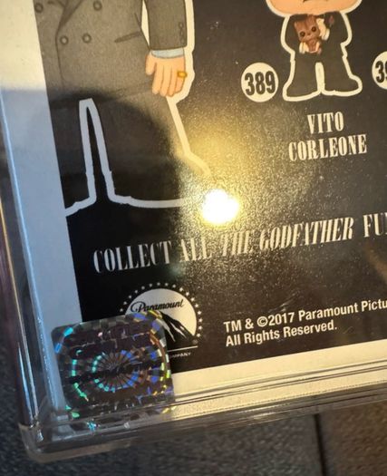 James Caan Signed Autograph Funko The Godfather Sonny Corleone