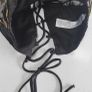 RIVER ISLAND black velvet bustier / corset style top Sz 12UK Image 2