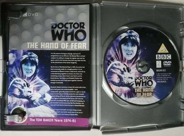 Doctor Who (Tom Baker) [1976] The Hand Of Fear [DVD TV Boxset]