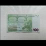 Rare 100 euro T Duisenberg banknotes 2002 Image 4