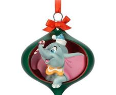 Dumbo Open Globe Sketchbook Ornament