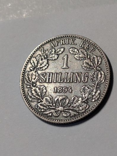 SA. Silver Shilling 1894