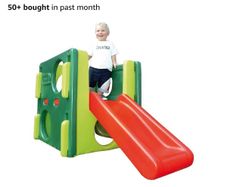little tikes cube activity slide
