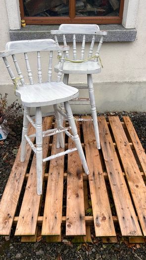 Old style kitchen stools