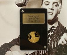 Elvis Presley 1/10th oz Pure 24-carat Gold Coin