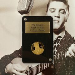 Elvis Presley 1/10th oz Pure 24-carat Gold Coin