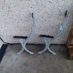 cast iron bench ends