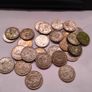 Various Years - UK silver Shillings 1920-1946 Image 2