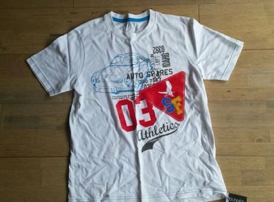 White 03 Athletics t-shirt Dunnes bnwt age 10 - 11