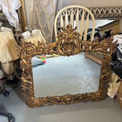 Large Ornate Gilt Rococo Mirror Frame